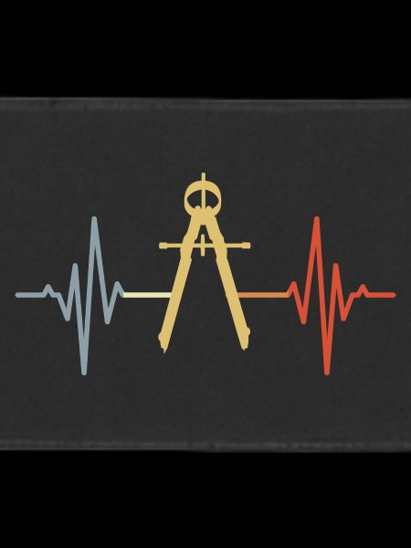 Circle ECG Retro Look