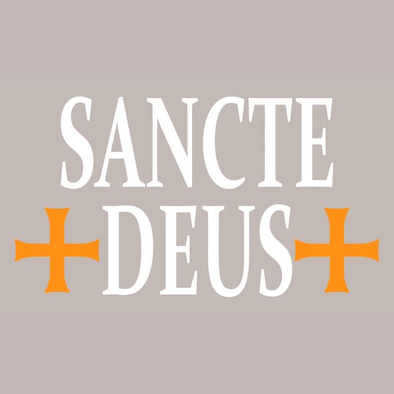 Croix Sancte Deus Conception Religieuse