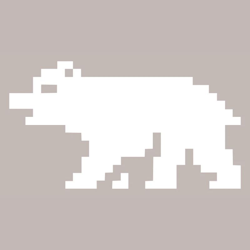 8bit pixel bear