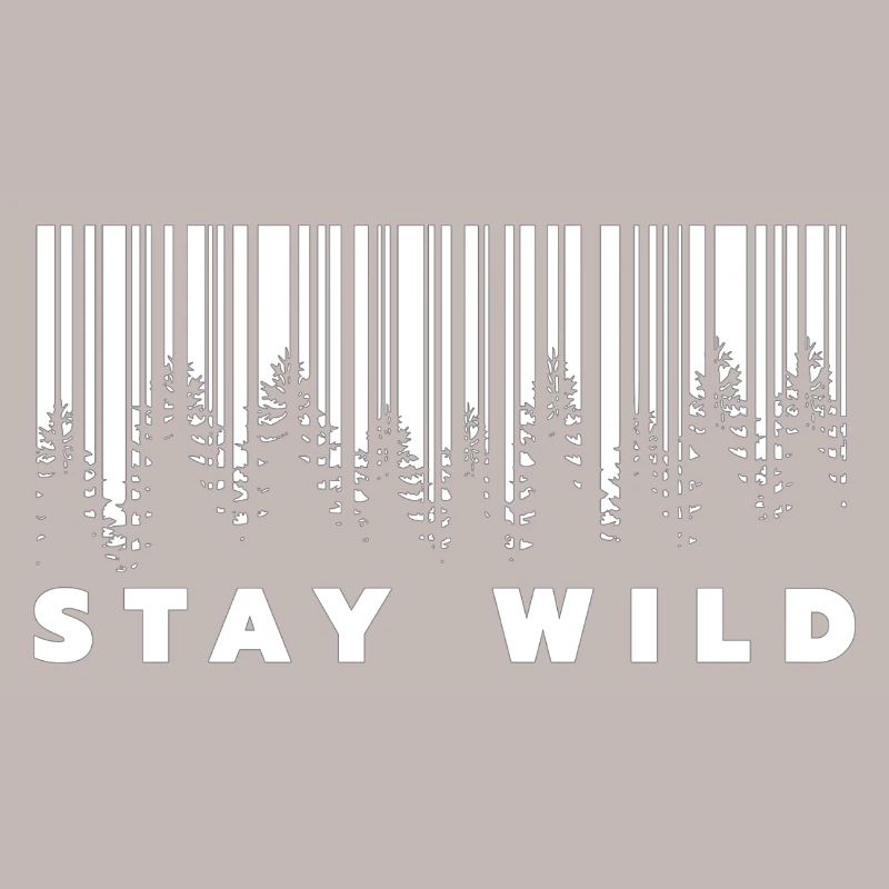 Code-barres Stay Wild Forest