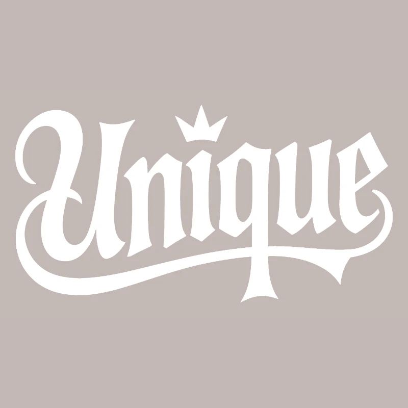 Unique Einzigartig Unikat Selbstwert Einzig Artig