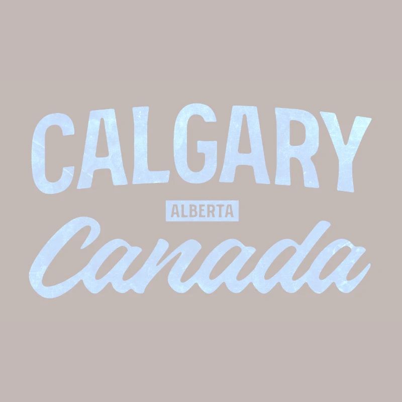  Calgary Alberta Canada – Retro Städte Design