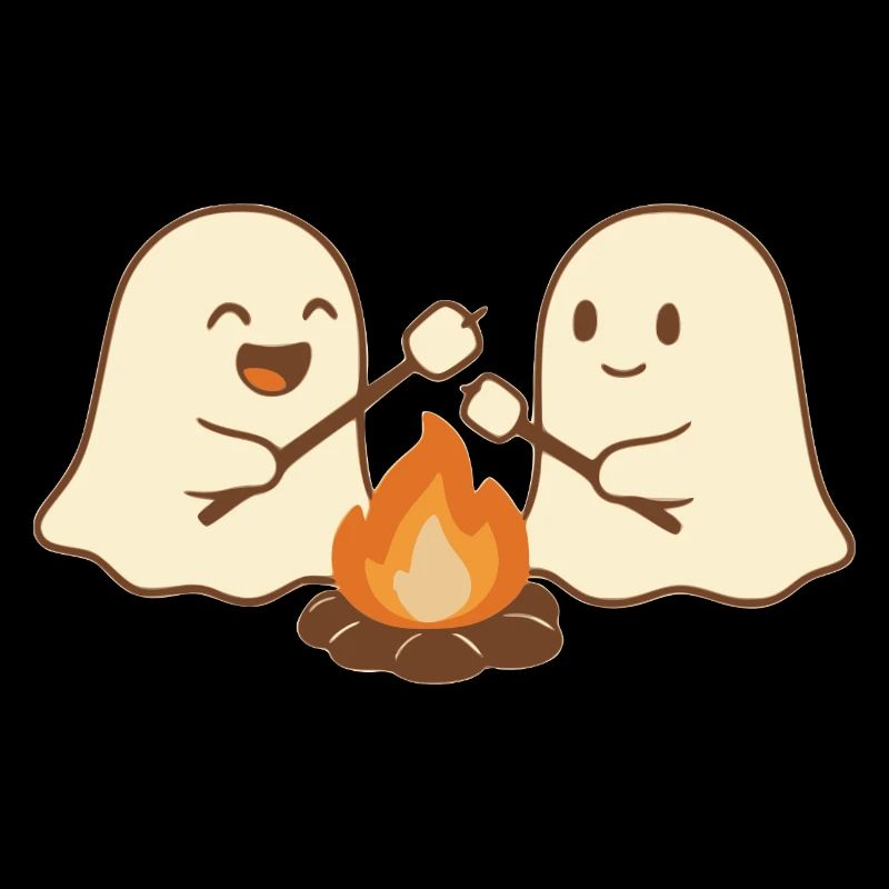 Ghost Fire Camp Halloween