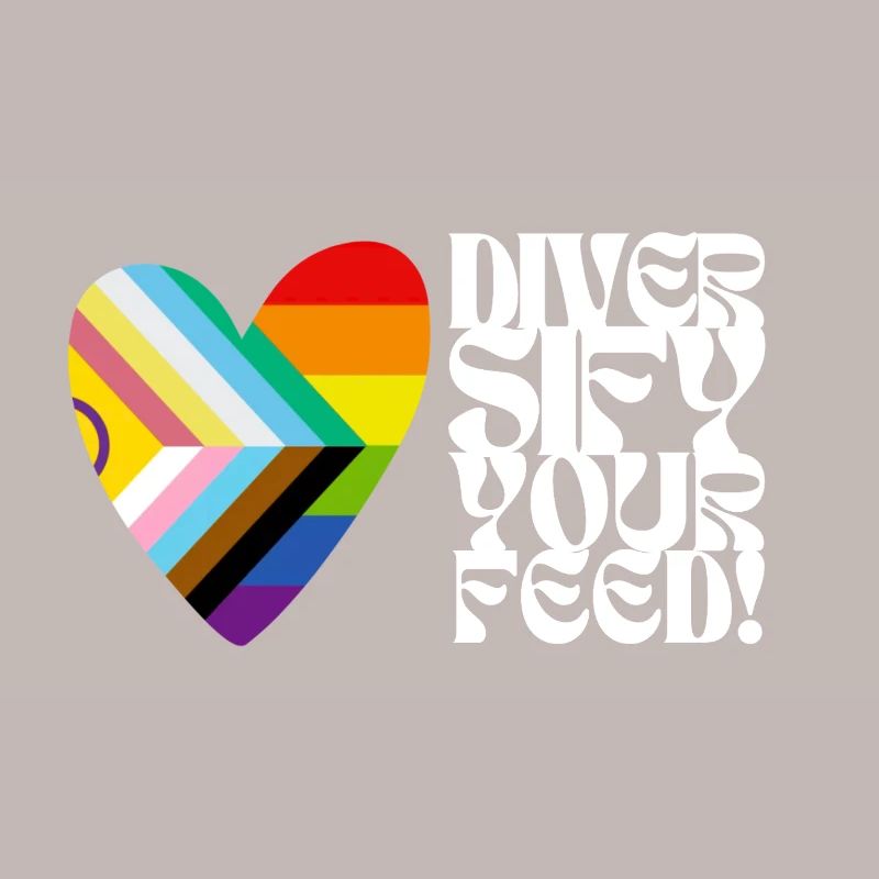 🌈♿ Diversify Your Feed–Progress Pride&Disability