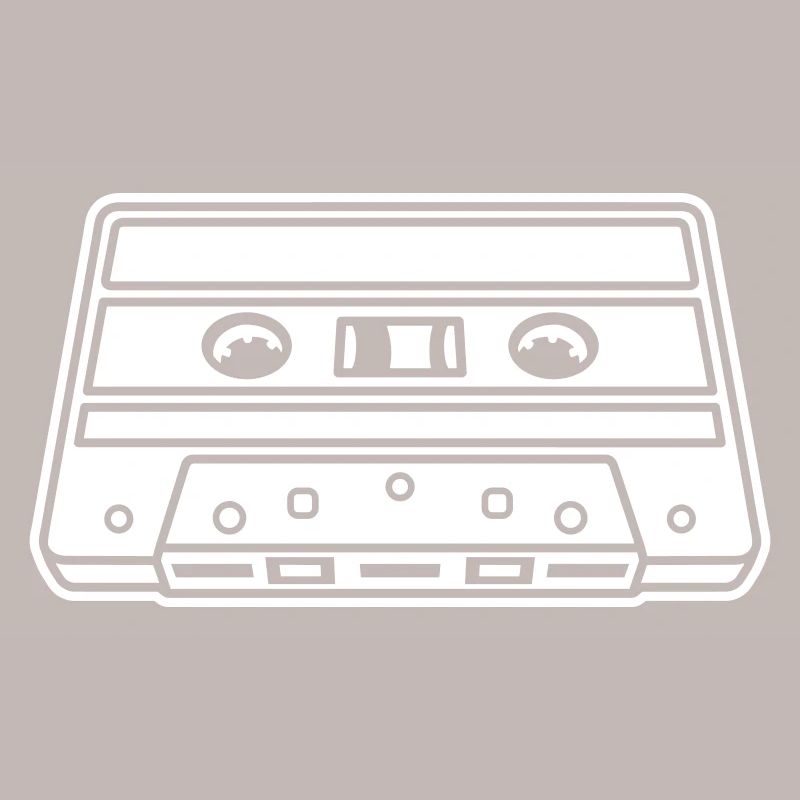 Perspective de la cassette – Conception de mixtape rétro