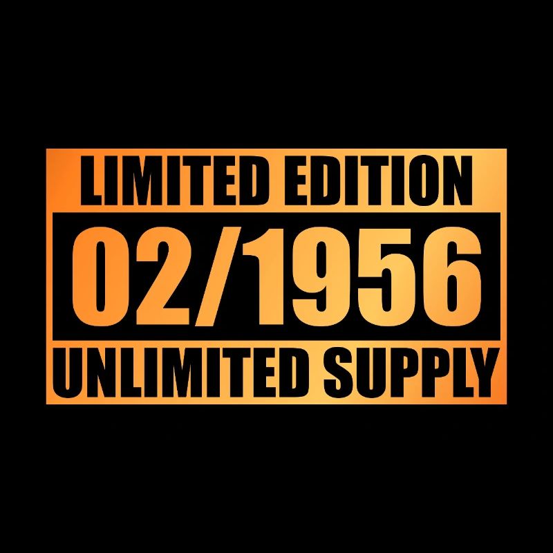 70e anniversaire édition limitée - ꝏ Approvisionnement 02/1956
