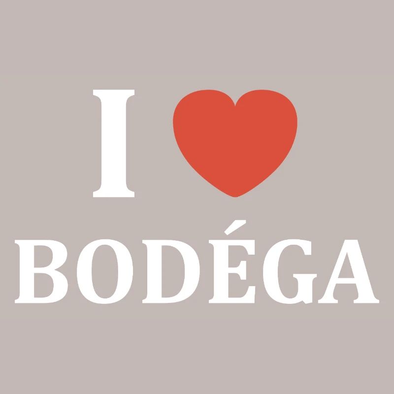 I Love Bodega Logo Tee