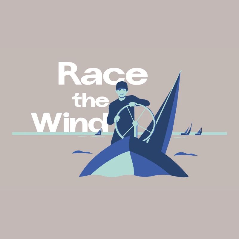 Course the Wind – Mention de l’équipe de régate