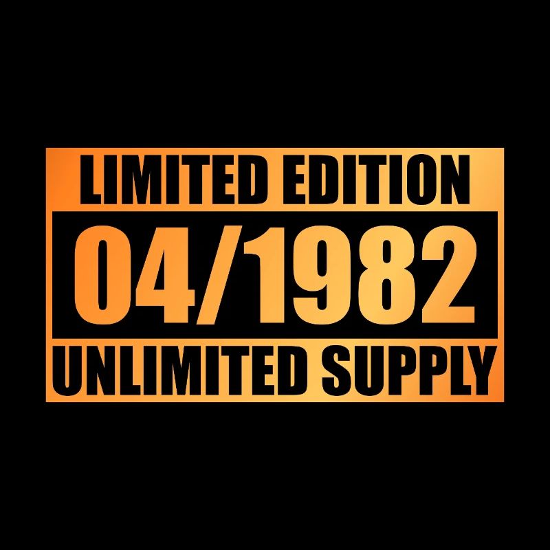 44e anniversaire Édition Limitée - ꝏ Approvisionnement 04/1982