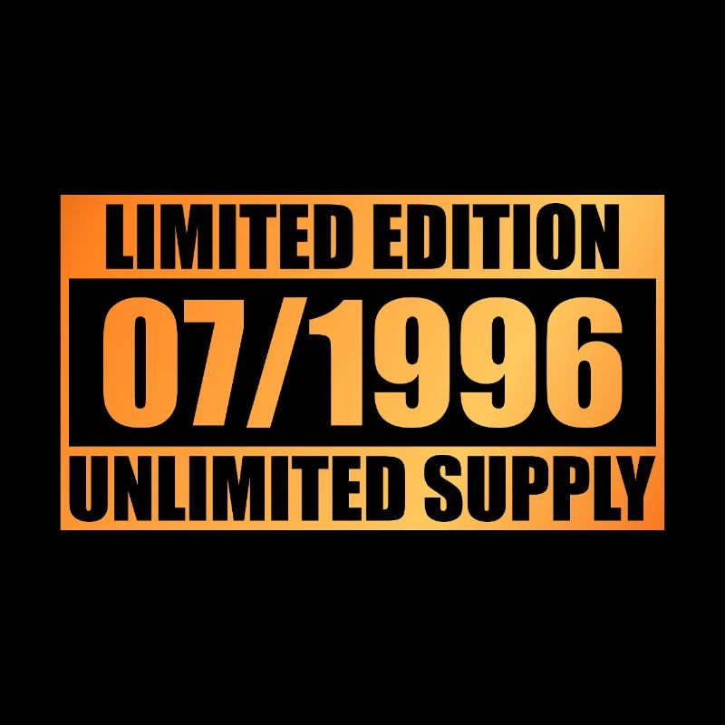 30e anniversaire édition limitée - ꝏ Approvisionnement 07/1996