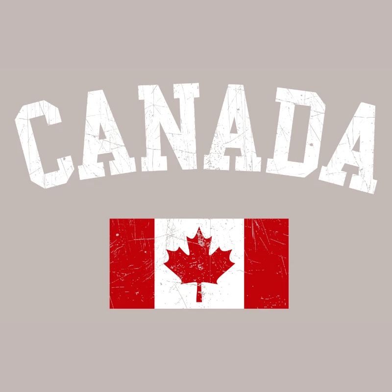 Arc du Canada avec drapeau d’érable