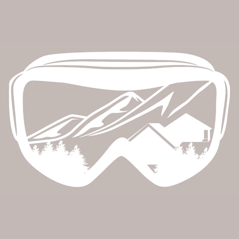 Snowboarding Brille