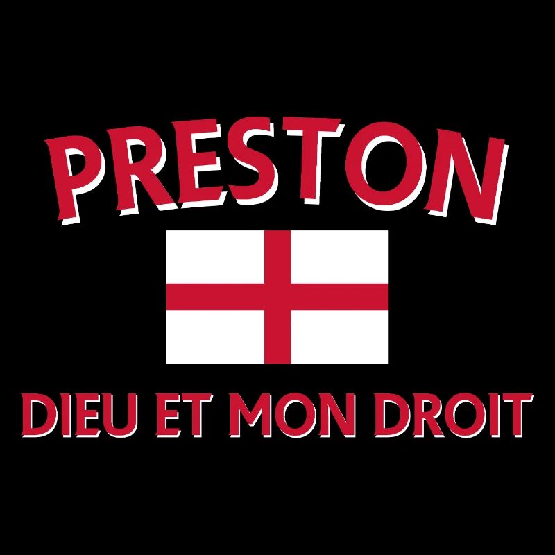 Preston England Wappen mit Motto