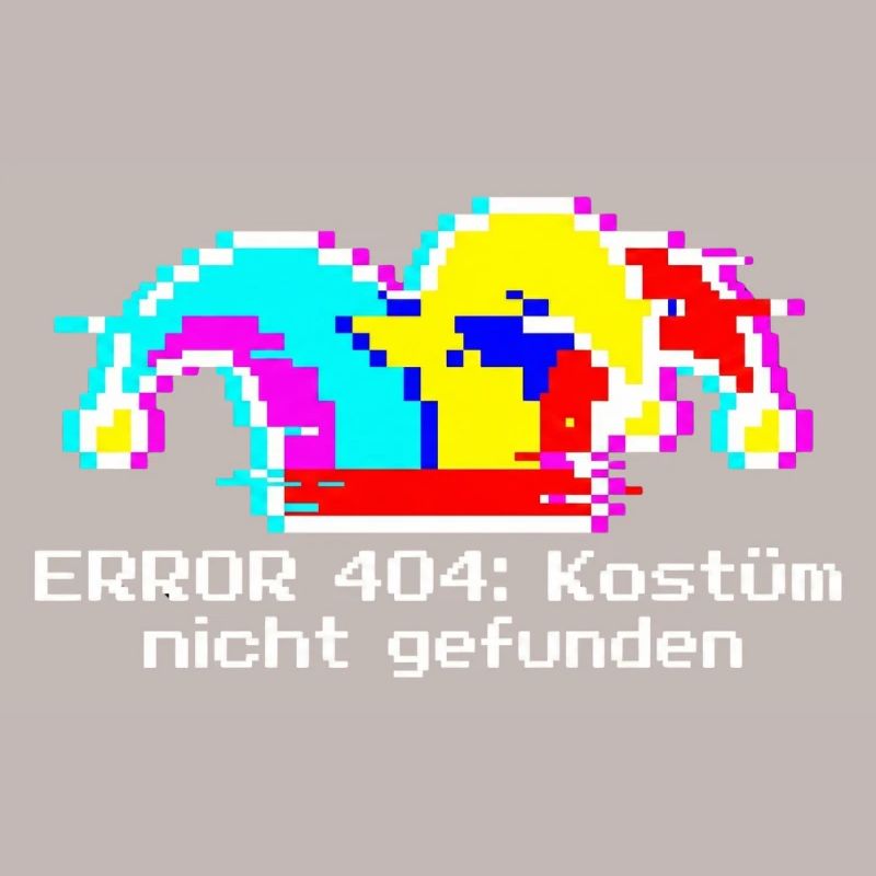 Error 404 Costume Not Found Nerd Carnival IT