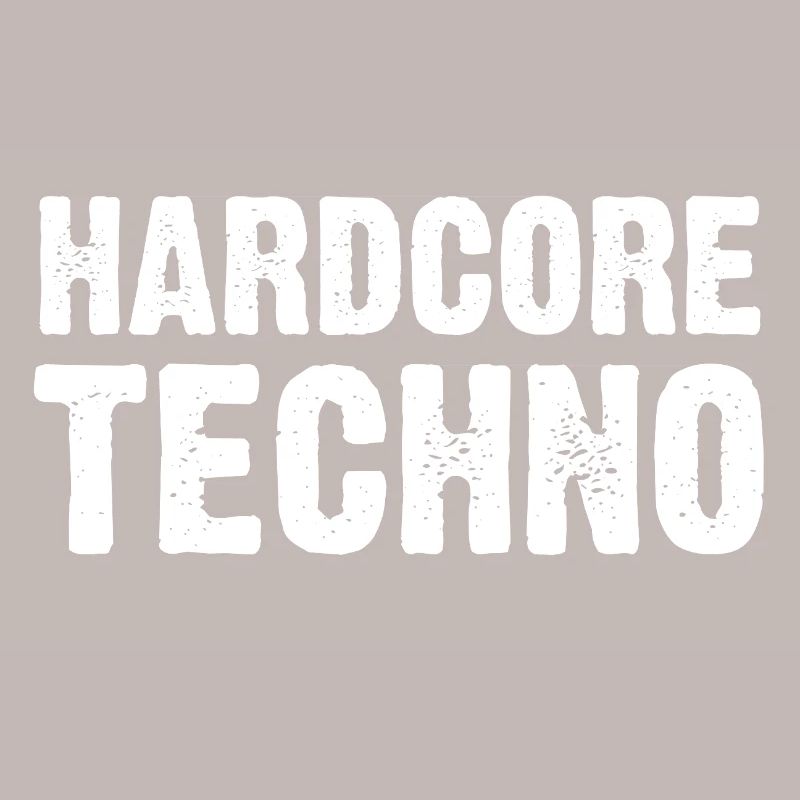 Hardcore Techno Distressed