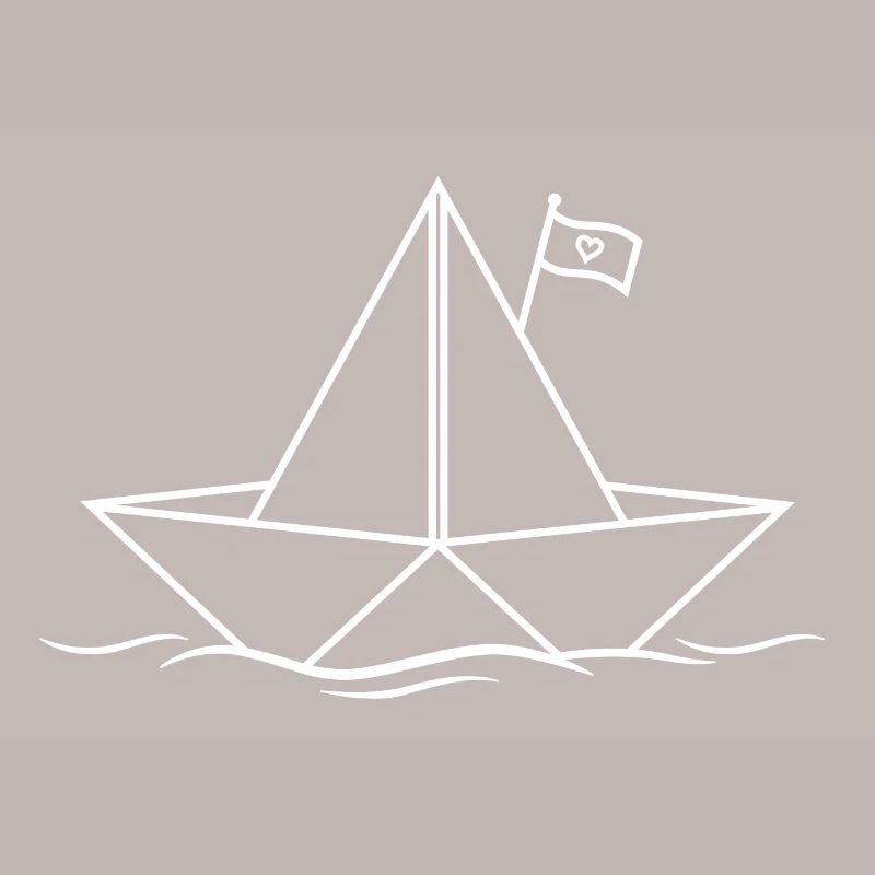 Papierschiff Papierboot