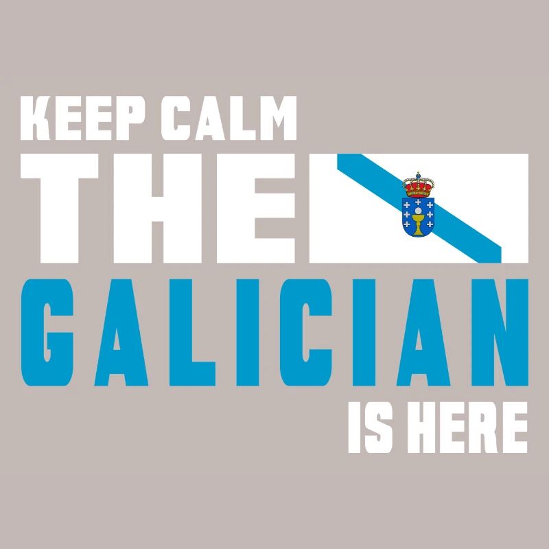 Drapeaux de Galice Keep Calm