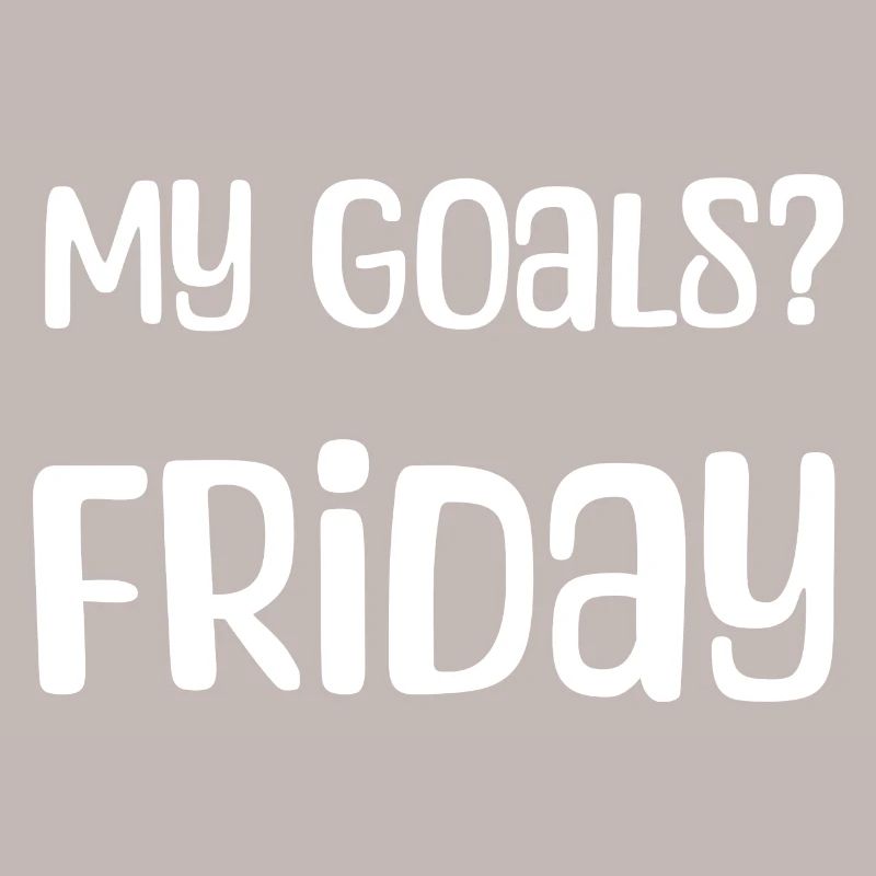 Mes objectifs ? Vendredi - Mon objectif? Vendredi blanc