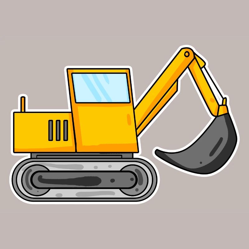 Bagger Baustelle Baggerfahrer