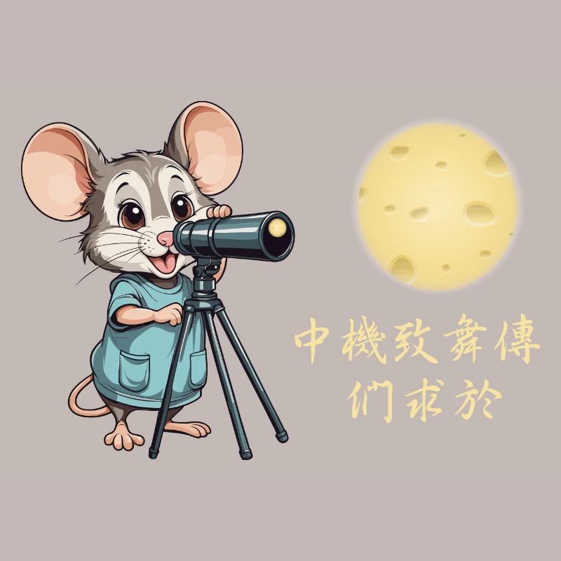 Mouse and Cheese Moon