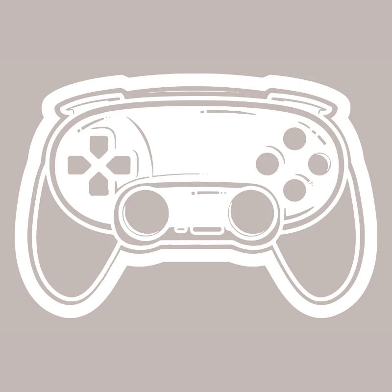 Video Game Controller Drawing