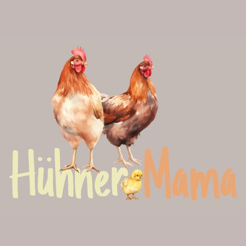 Hühner Mama Muttertag Mutterschaft Mama Elternteil