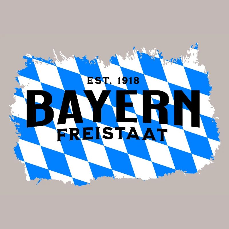 État libre de Bavière – Conception du drapeau en diamant