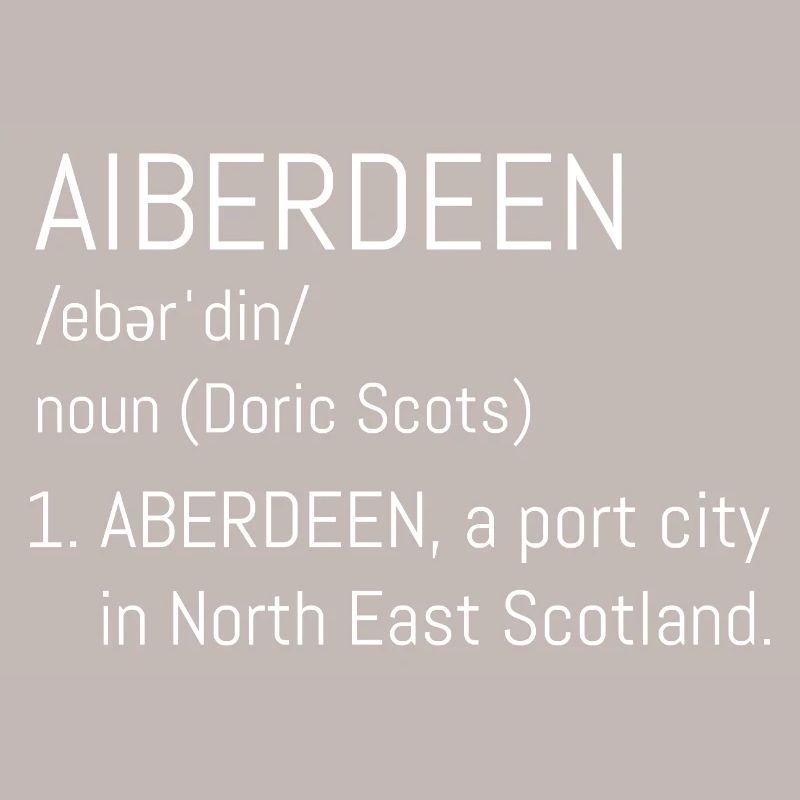 Aberdeen Doric City Script