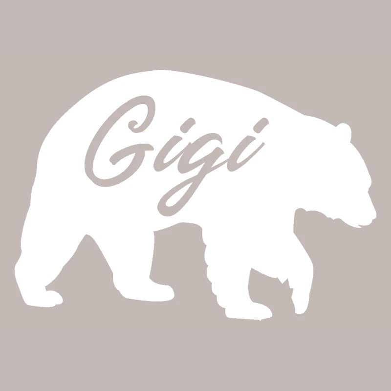 Gigi Bear süßes Oma-Geschenkhemd