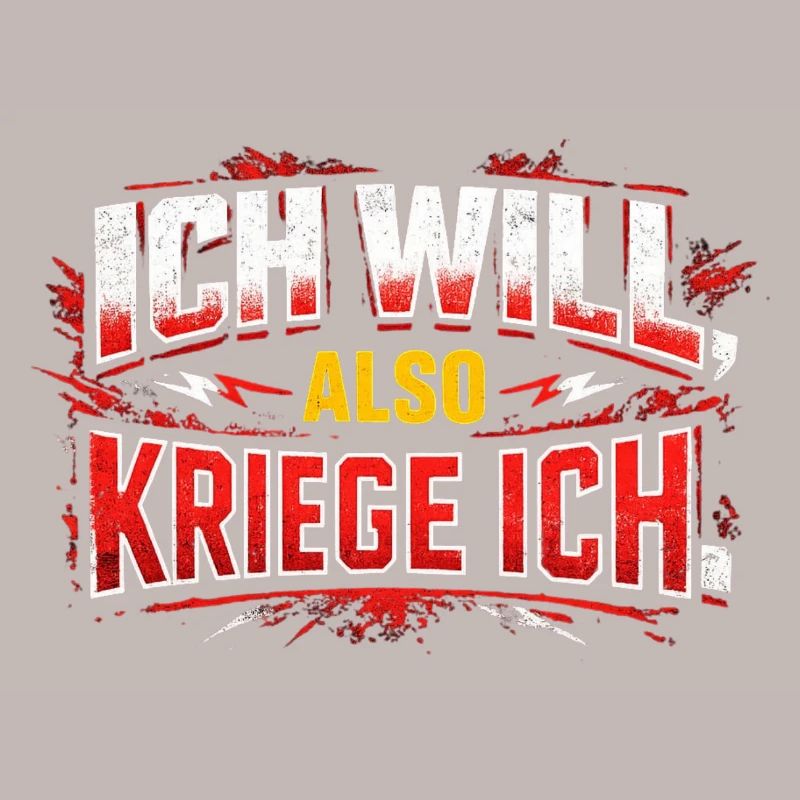 Ich Will also Krieg Ich – Statement für Gewinner