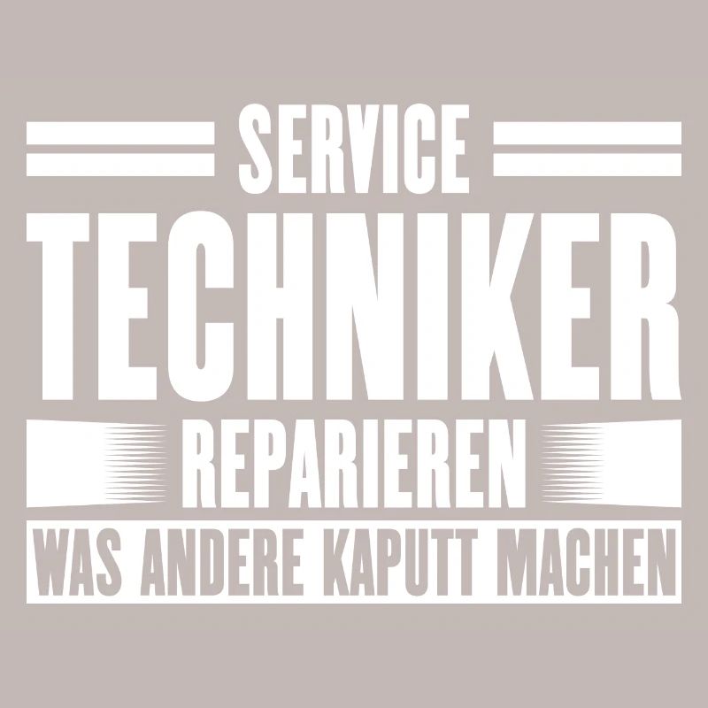 Service Technician Support Solution Slogan Service