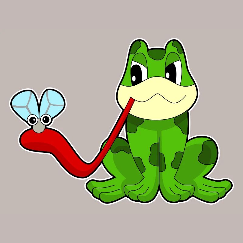 Frosch Fliege