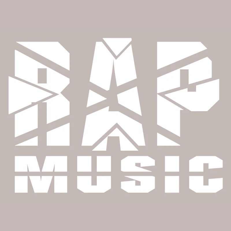 Conception de musique rap découpée