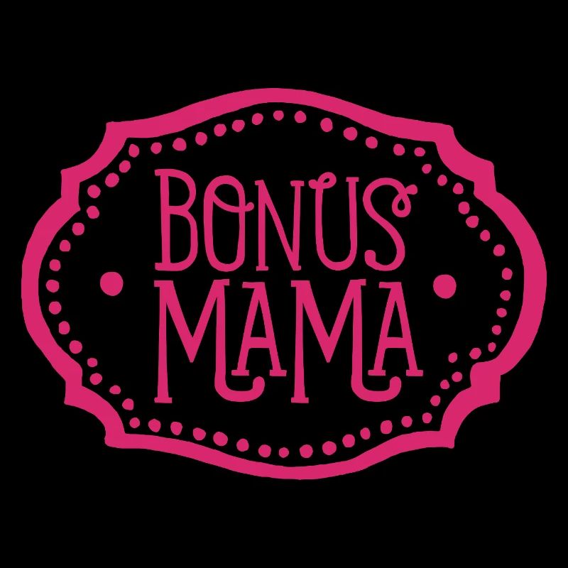 Bonus Mama Stiefmutter Geschenk Stiefmama pink