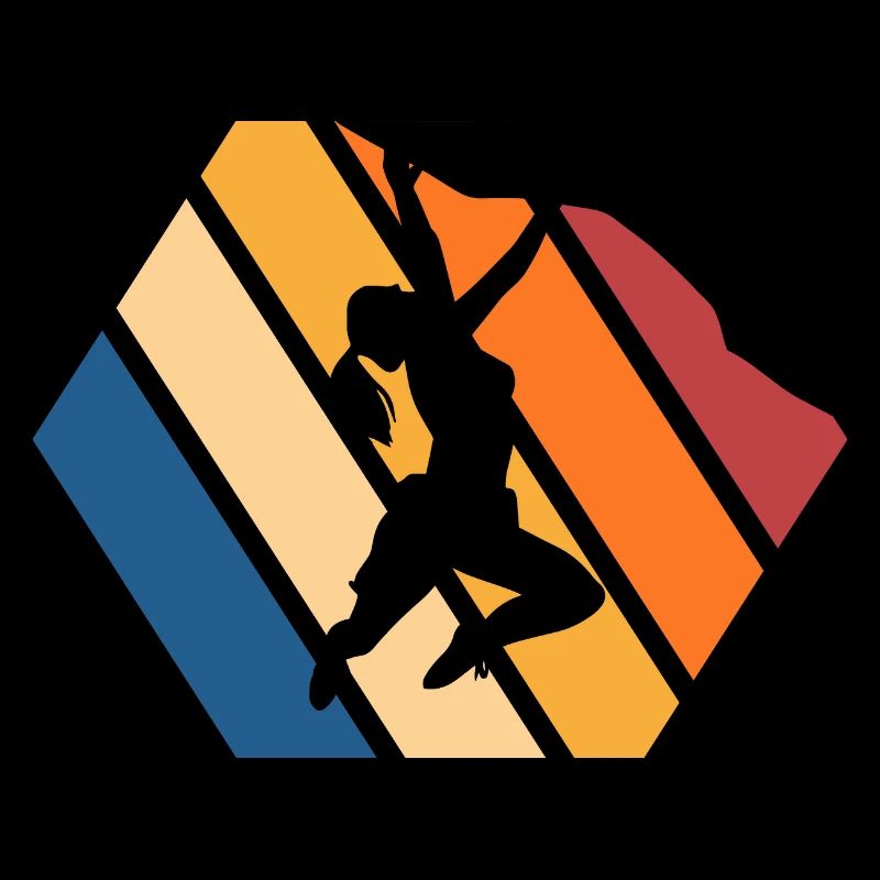 Dynamic Street Dance Silhouette