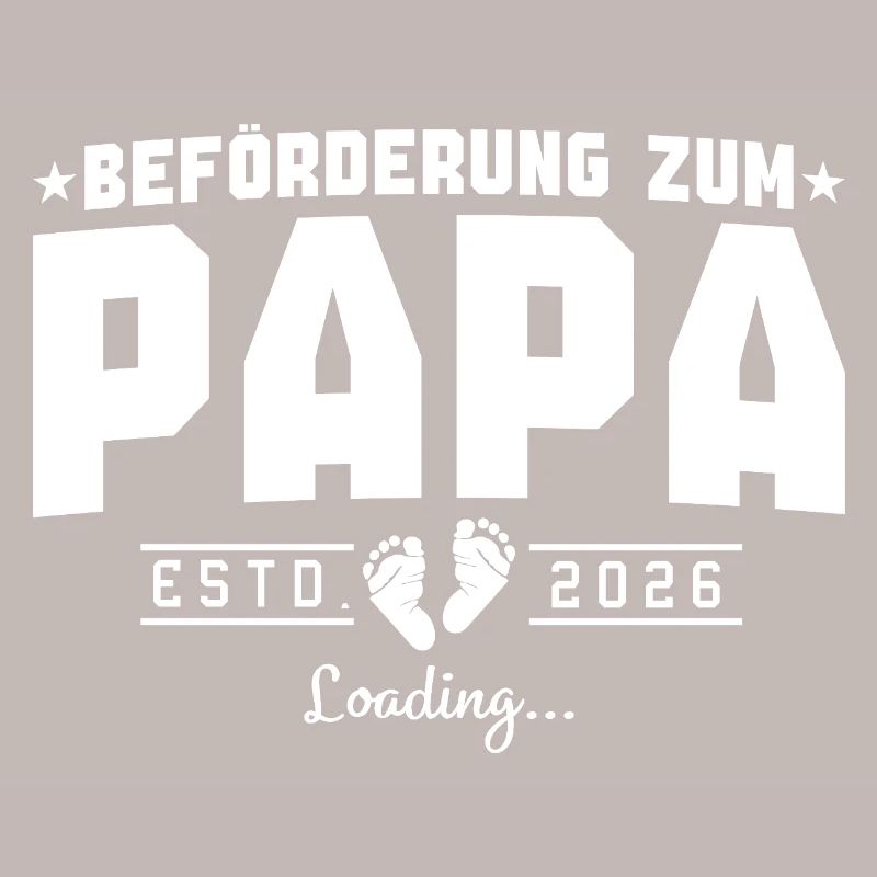 Papa 2026 loading Werdender Vater