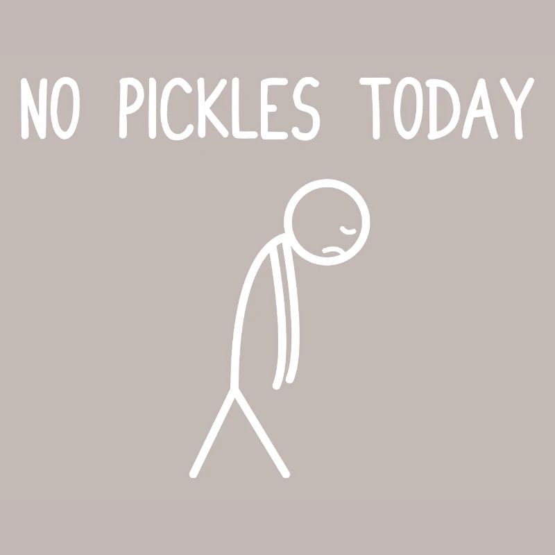 Pas de cornichons aujourd’hui Cornichon de concombre Amateurs de concombre