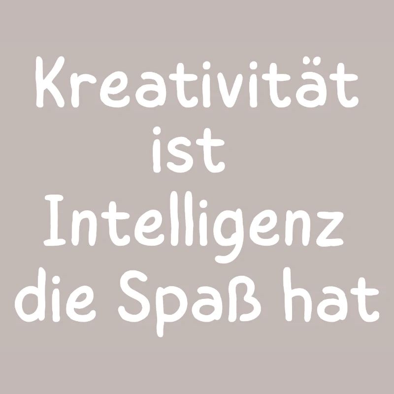 La créativité est une intelligence qui s’amuse Déclaration