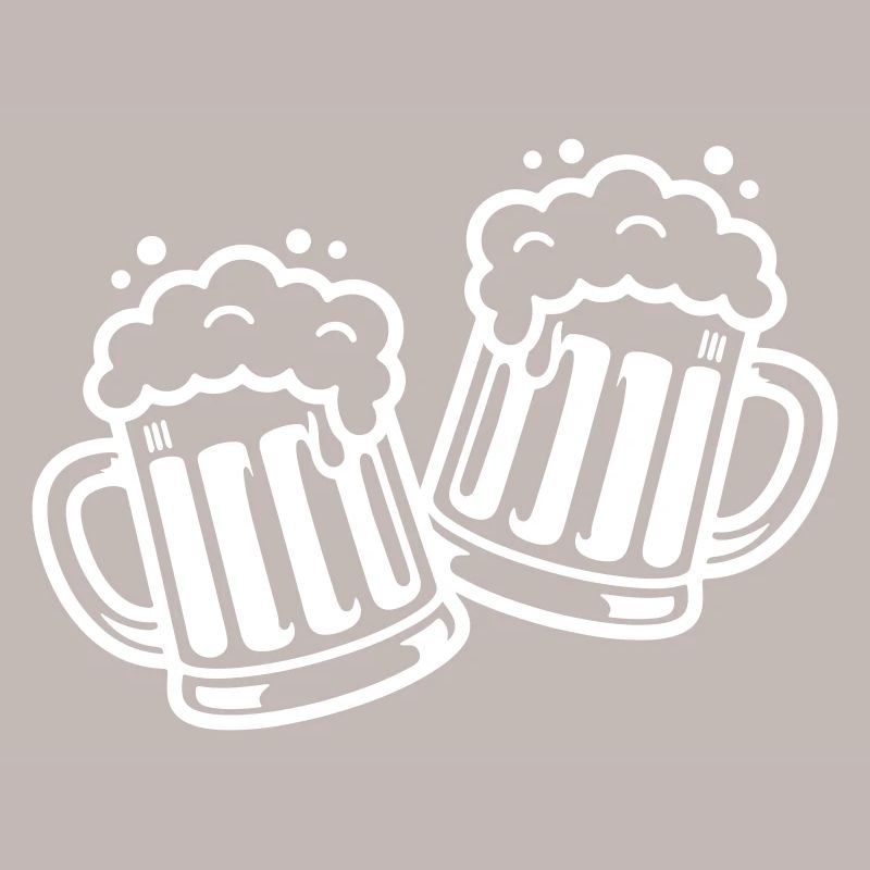 Bierkrug Prost Comic Bier