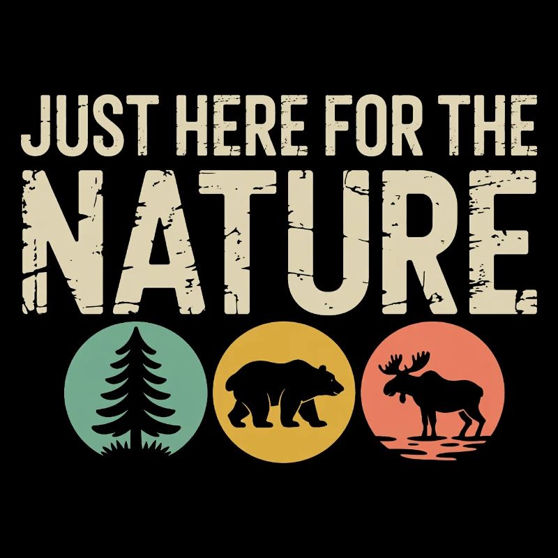 Nature Trio Silhouette Circle