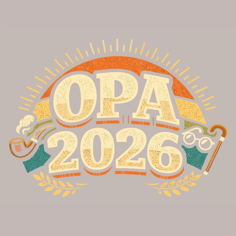 Opa 2026 Loading Zukünftiger Großvater Geschenk