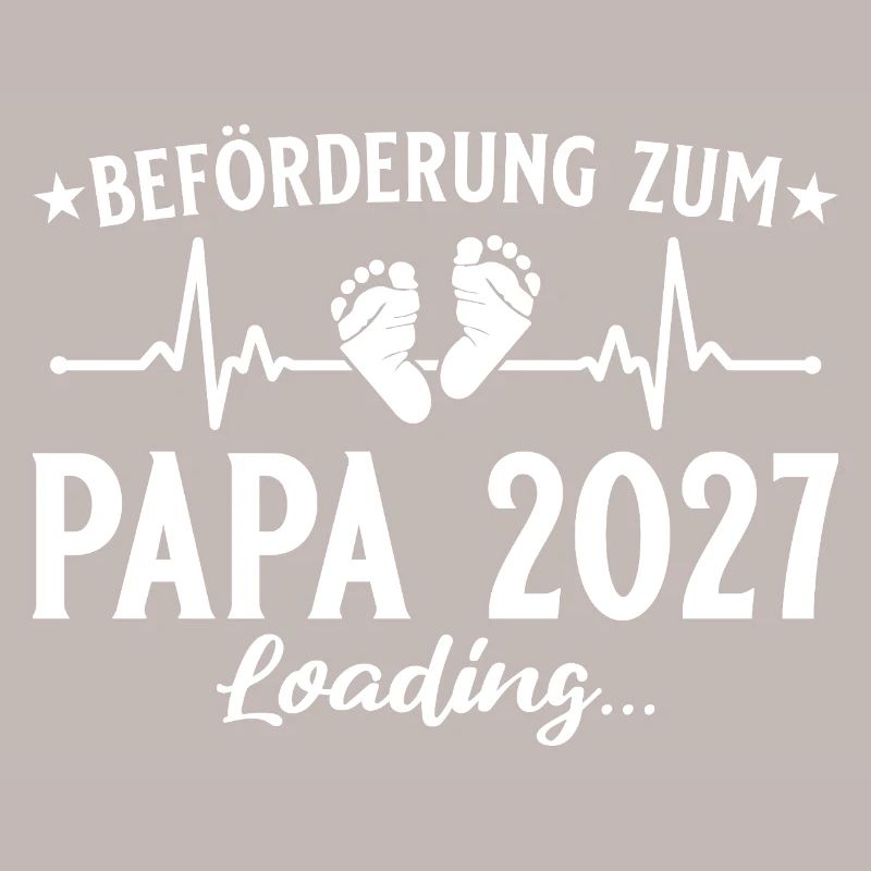 Beförderung zum Papa 2027 Loading Geschenk