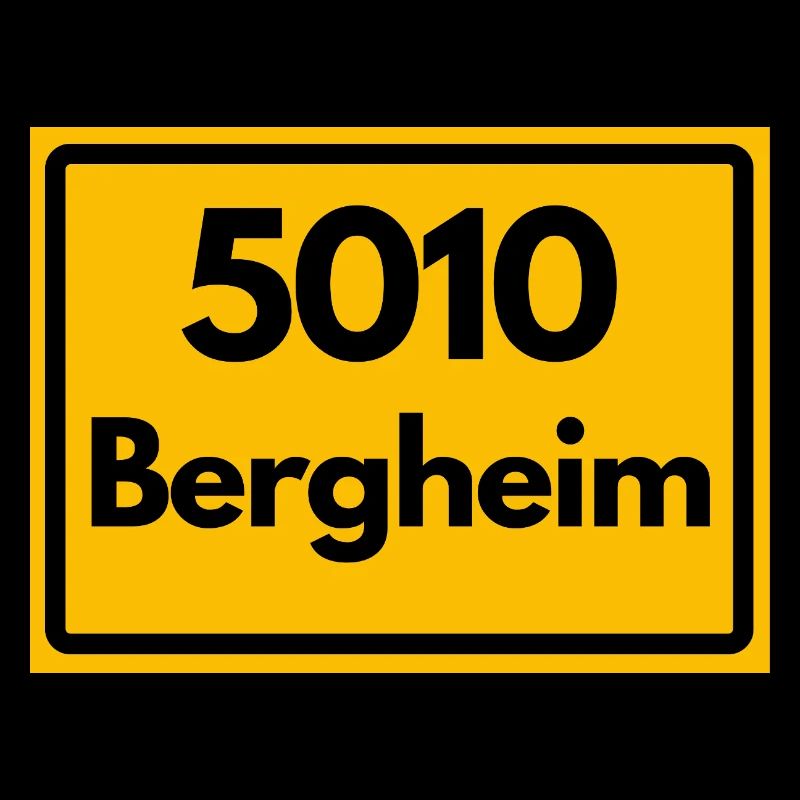 ALTE POSTLEITZAHL PLZ RETRO 5010 BERGHEIM
