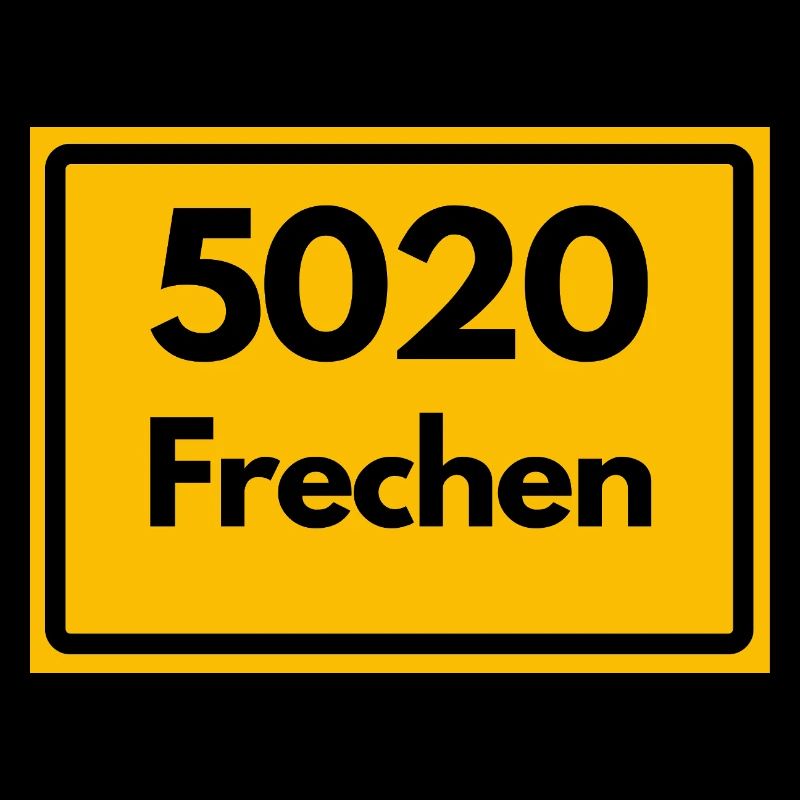 ALTE POSTLEITZAHL PLZ RETRO 5020 FRECHEN