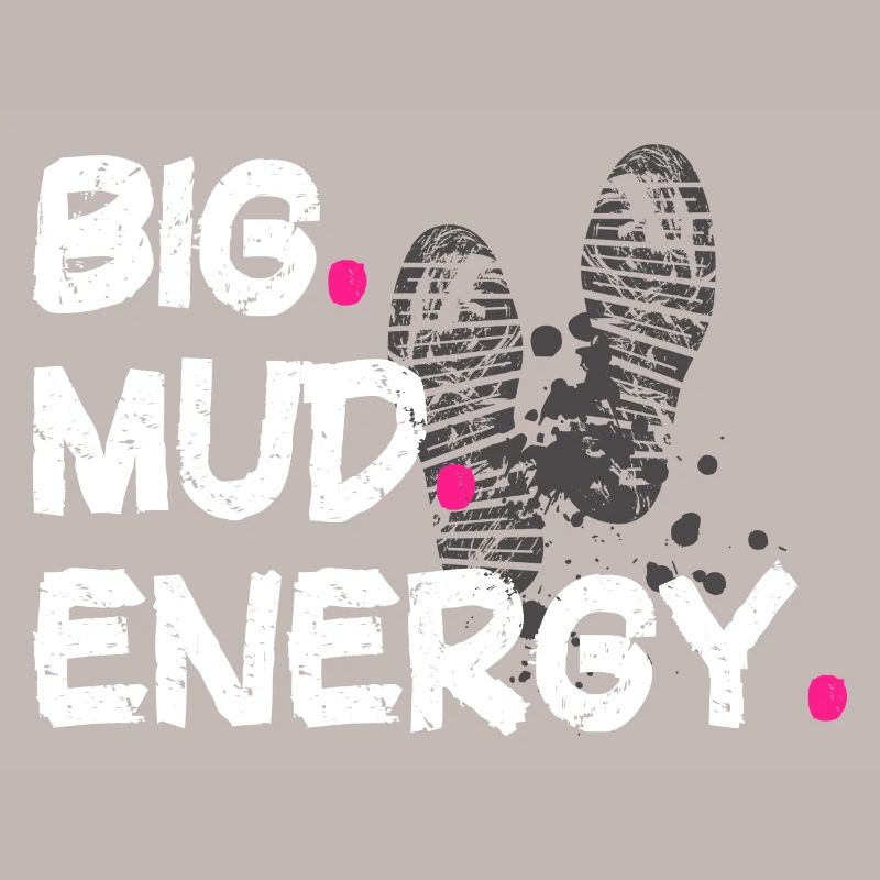 Grosse énergie boueuse Schlammlauf Course boueuse