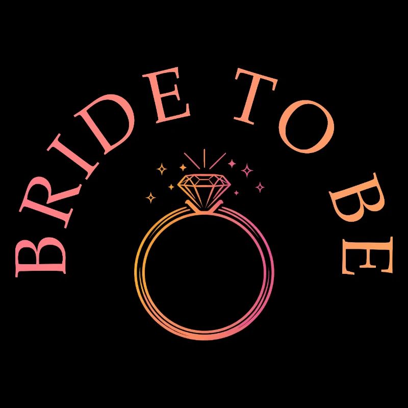 Bride To Be - Ring - personalisierbar
