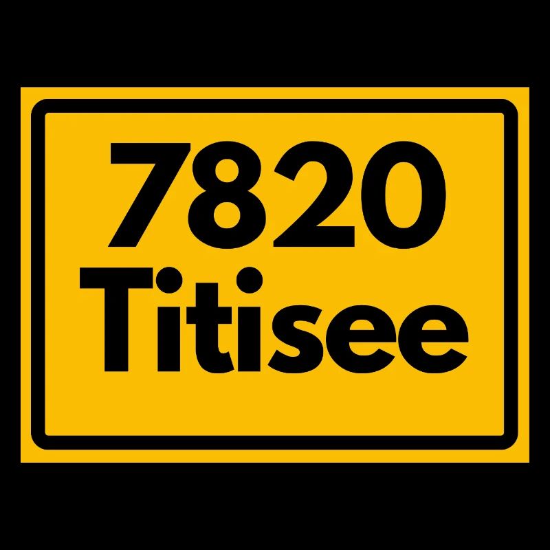 ANCIEN CODE POSTAL RÉTRO 7820 TITISEE HEIMAT