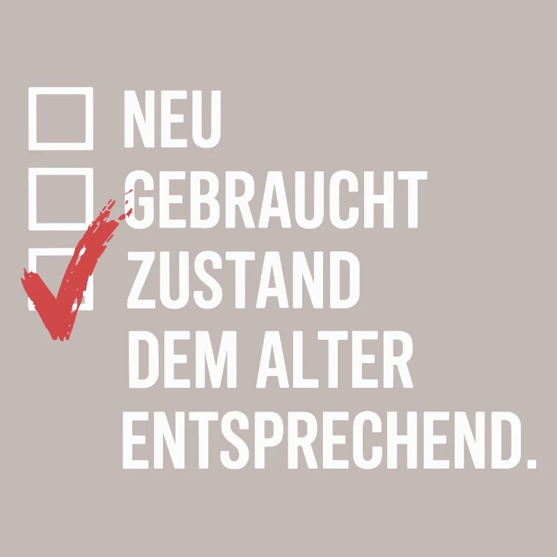 Zustand Dem Alter Entsprechend Oldtimer Geburtstag