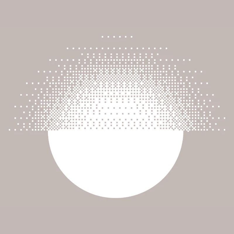 geometric sun design