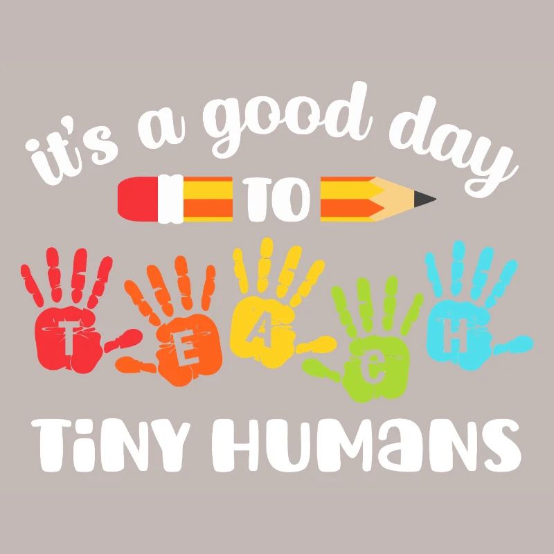 Rainbow Handprints TEACH Tiny Humans